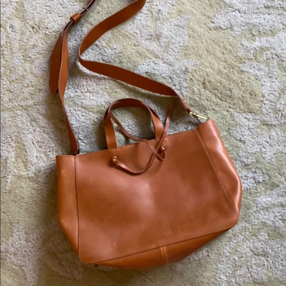 The Elsewhere Tie Crossbody Tote in Leather ai312 - Picture 4 of 6